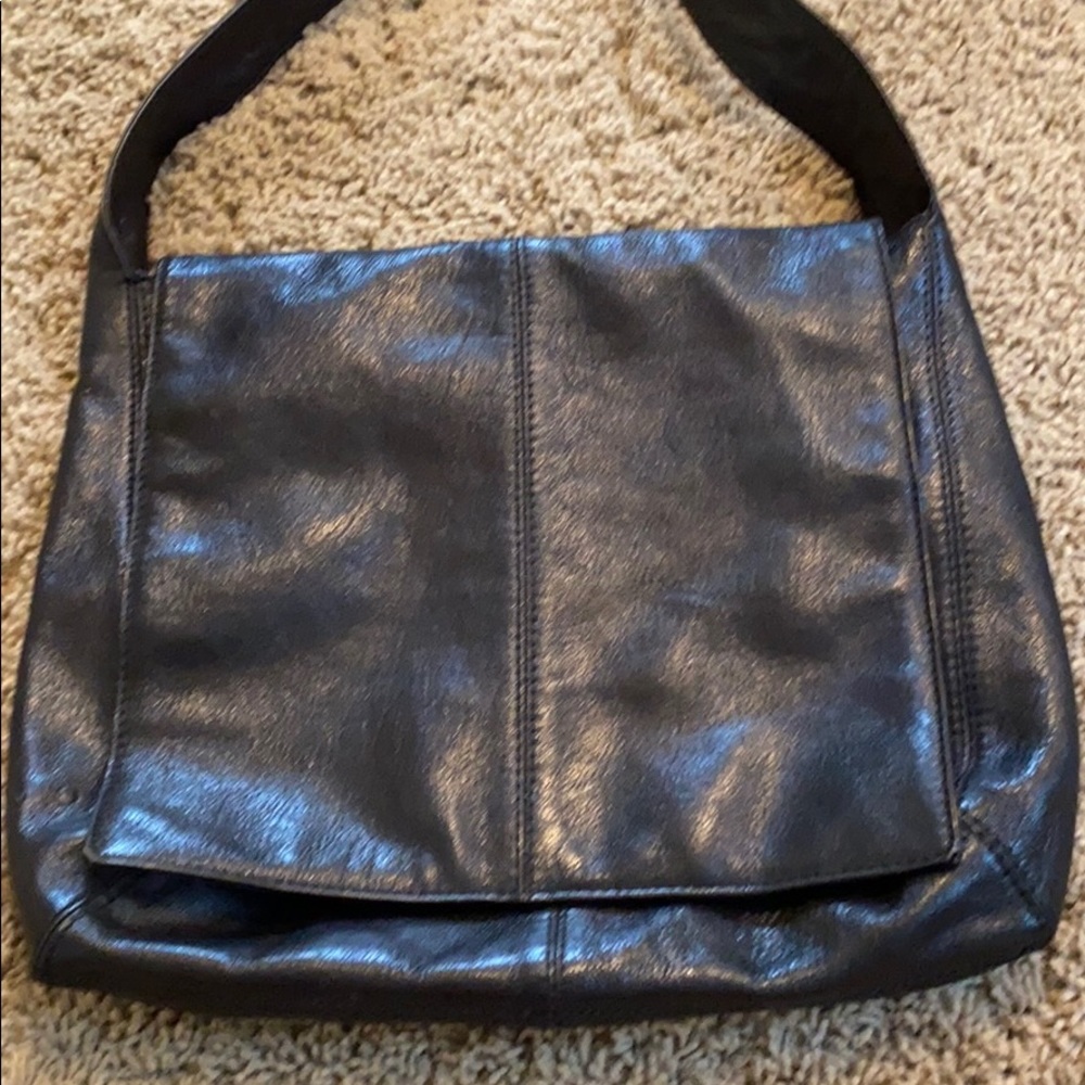 Desmo leather mail bag purse